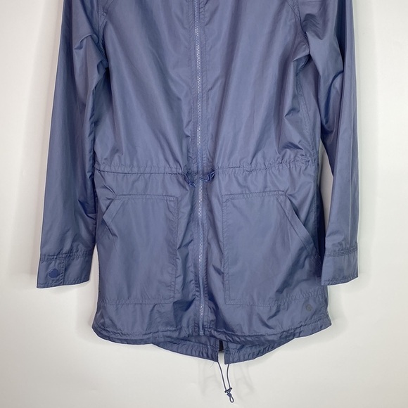 Apana Blue Lightweight Hooded Full Zip Jacket Size XS - Picture 3 of 7